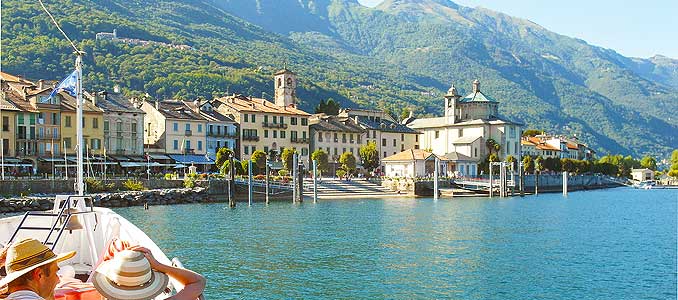 Bild zeigt Cannobio am Lago Maggiore